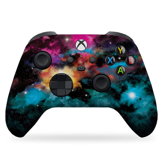 Galaxy Custom Wireless Xbox Controller for Xbox One/Xbox Series X/S | Proudly Customized in the USA with Permanent Hydro-Dip Printing (MODDED)